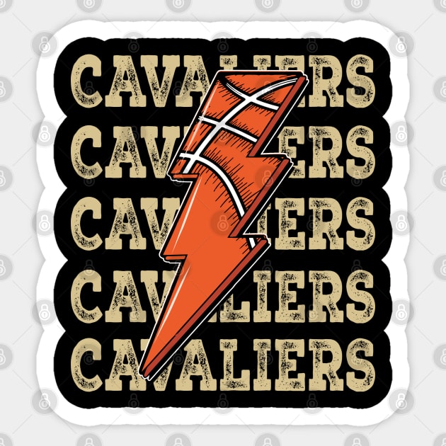 Funny Sports Cavaliers Proud Name Basketball Classic Sticker by Irwin Bradtke